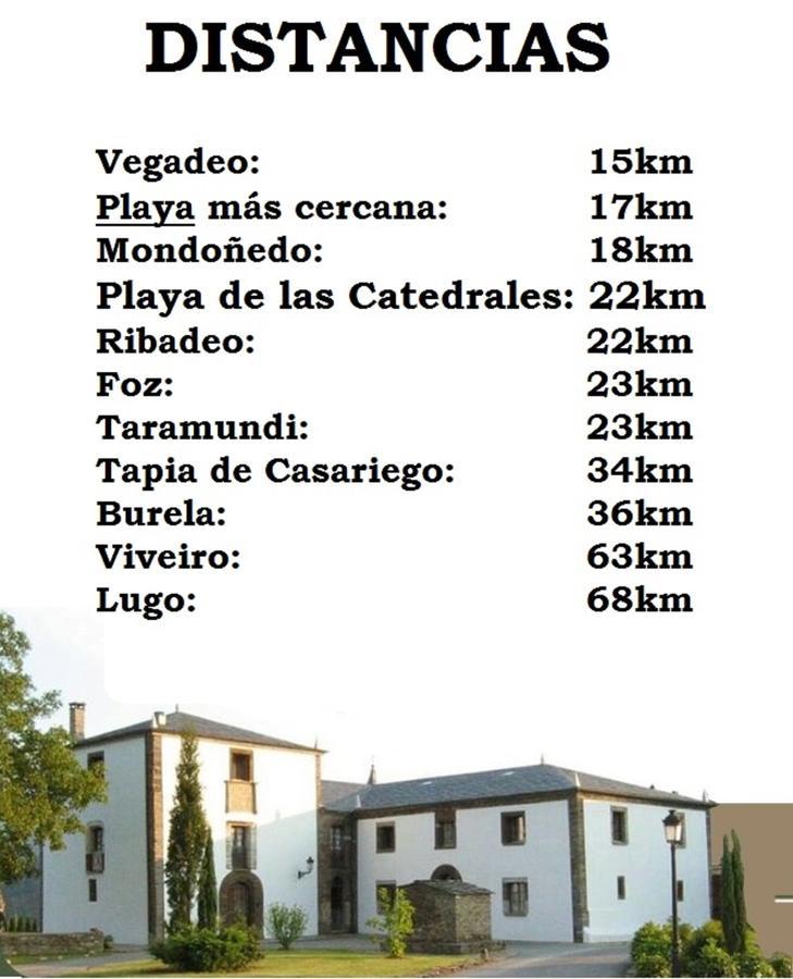 Pazo De Terrafeita Hotel Trabada Exterior photo